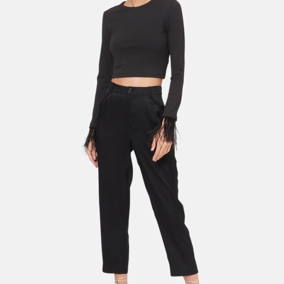 NEW CAMI NYC jill pant in black - Picture 4 of 4